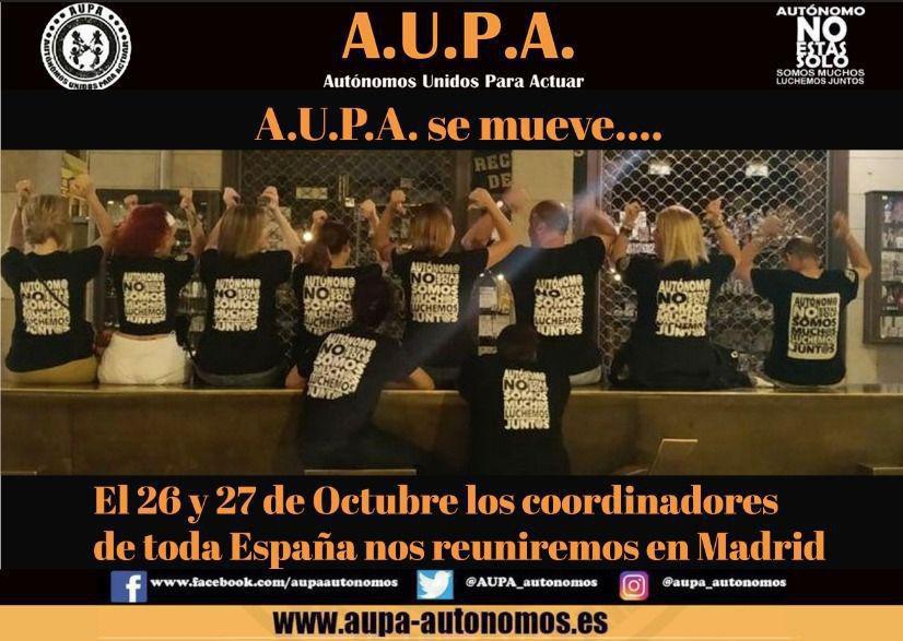A.U.P.A. COGE IMPULSO EN MADRID